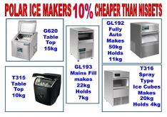 ICEMAKERS by POLAR - K.F.Bartlett LtdCatering equipment, refrigeration & air-conditioning